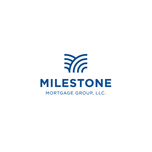 Milestone Mortgage Logo Design by Alex Kotenko