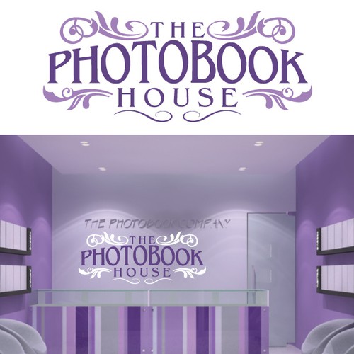 logo for The Photobook House Design by artdevine