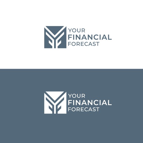 Your Financial Forecast Logo Design by F & S design.
