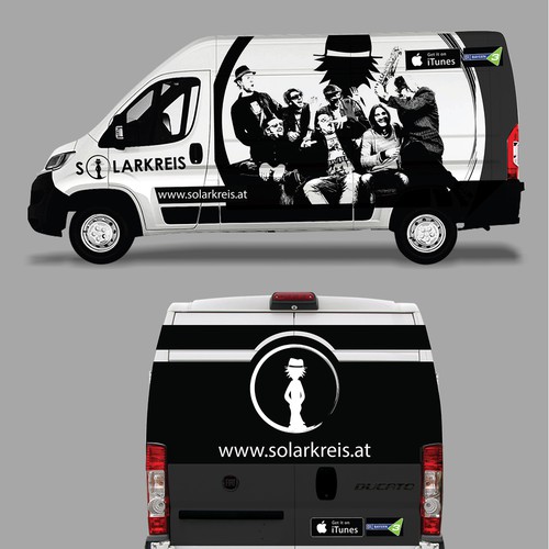 Car, truck or van wrap contest entry by Logicainfo ♥