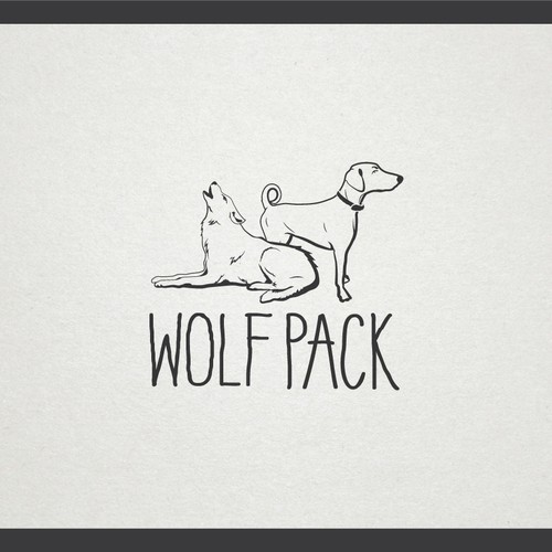 Create a logo for Wolf Pack Design by Khramova