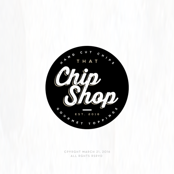 Logo Design for mobile food truck - That Chip Shop | Logo design contest