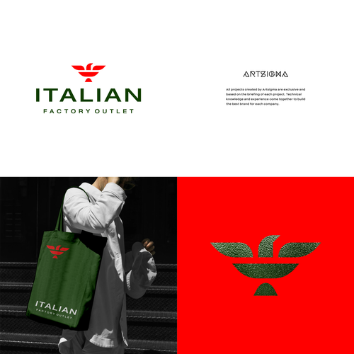 Diseño de ITALIAN FACTORY OUTLET de artsigma