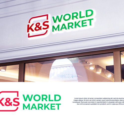 New Grocery Company Logo Design by nmxdsgns™