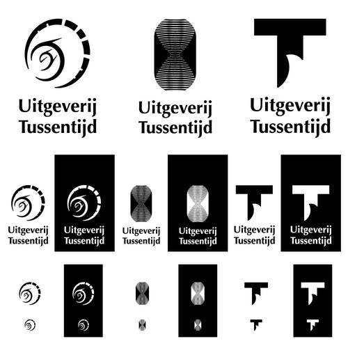 Design di Create a book spine logo inspired by concept of time. di wilson_