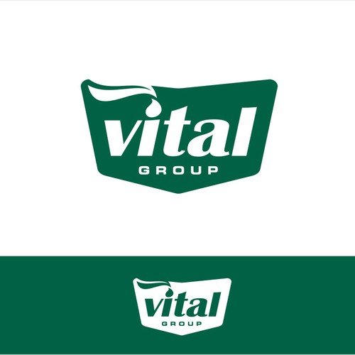 Vital Brand Logo Design Stages