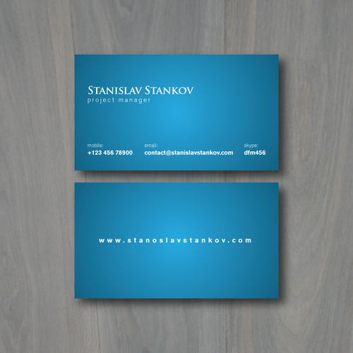Business card Diseño de BramDwi