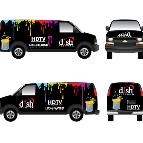 V&S 002 ~ REDESIGN THE DISH NETWORK INSTALLATION FLEET Design by Cristiy_RO