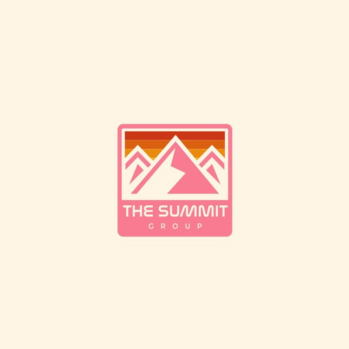 The Summit Group - A logo for the company and professional athletes Design by Vic People Studio