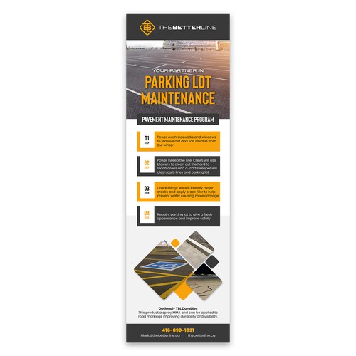 pavement maintenance Design by JanuX™