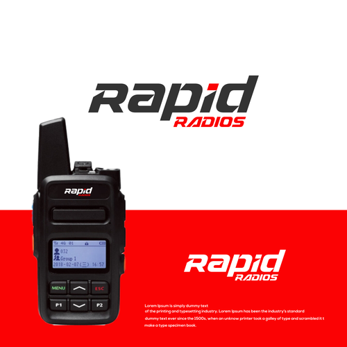 Masculine and Hip design for Walkie Talkie Brand Design by Aleta21