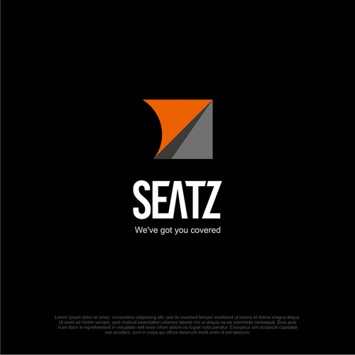 strong logo for repair and installation of commercial seating Design by Marco Diputra