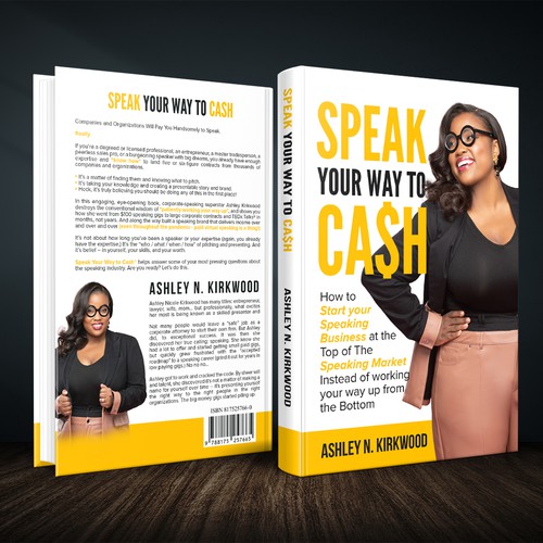 Design Speak Your Way To Cash Book Cover Design por SafeerAhmed