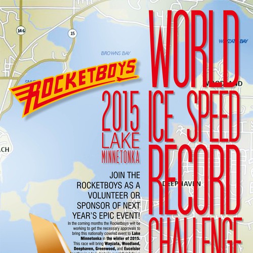 Create event poster for World Record Speed Event! Design by WarungGrafis