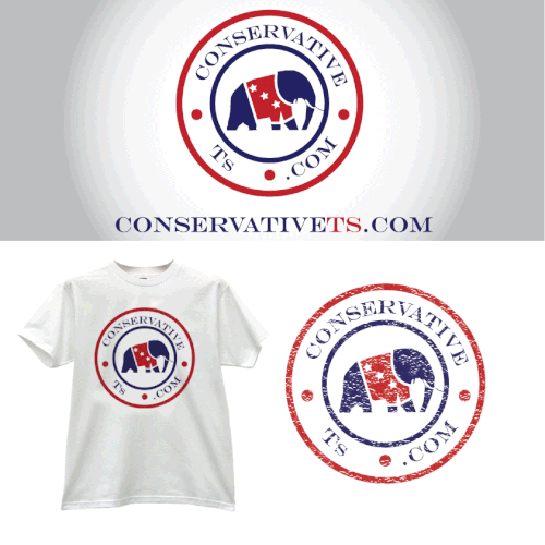 Create the next logo for ConservativeTs.com Design by charliedaydesigns