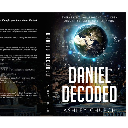 Design a cover for a book about the most significant development in the interpretation of Bible prophecy in 75 years Design von -Saga-