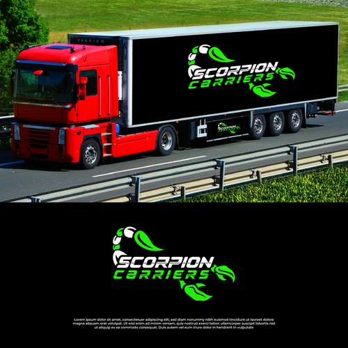 Scorpion Carriers - Trucking Company Design by Pxd.std