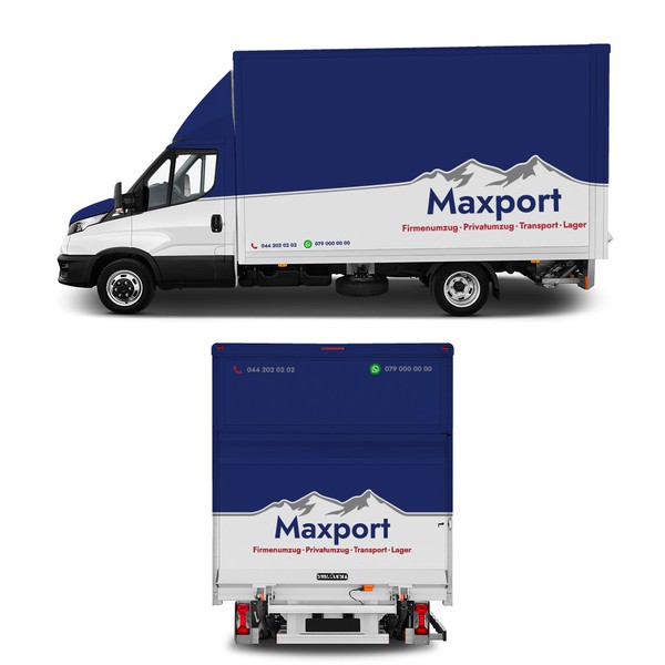 Transport Company Truck Wrap