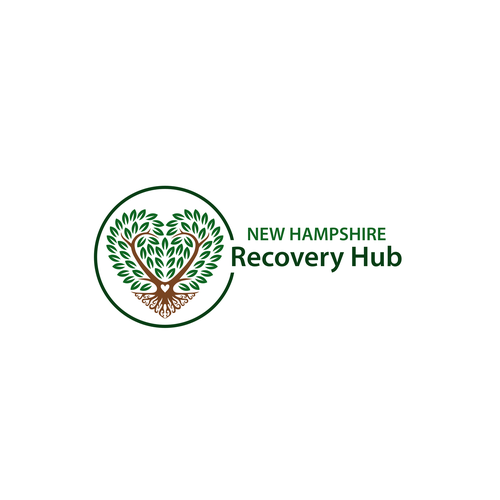 Revised New Hampshire Recovery Hub Logo Design by Zixcats