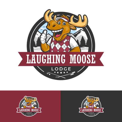 Laughing Moose Lodge - Create a Logo for Lasting Memories at a Vacation Rental Design by Trafalgar Law