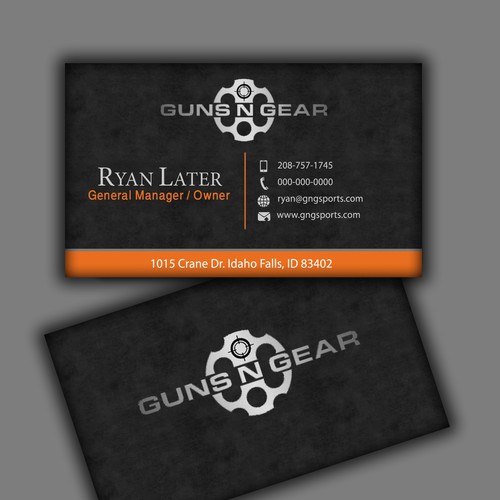 I need a tactical business card!!! Design by alaa_designs