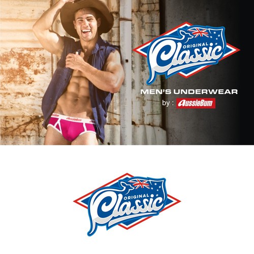 Design the logo for aussiebum's no1 underwear range; original classic, Logo design contest