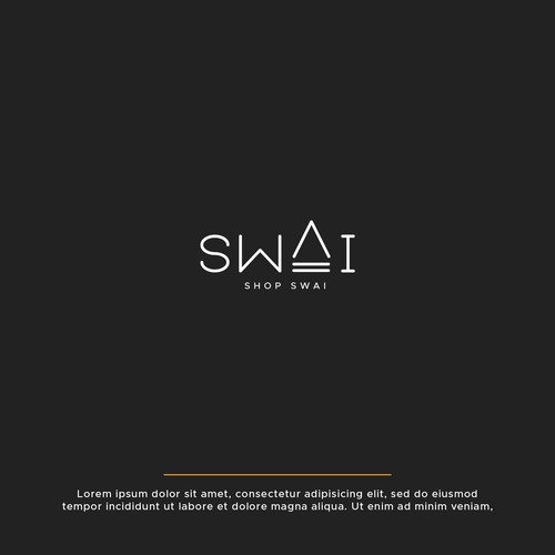 Unique modern logo for lifestyle clothing brand. Design by Omen_Graphic