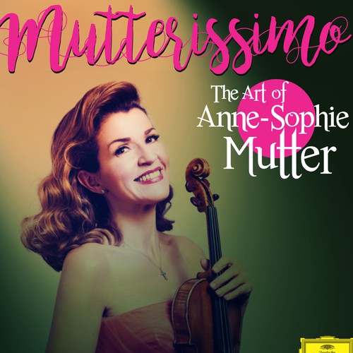 Illustrate the cover for Anne Sophie Mutter’s new album Design by kitwalk