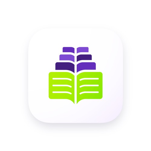 iPhone app icon design for learning application Design von Hystudio