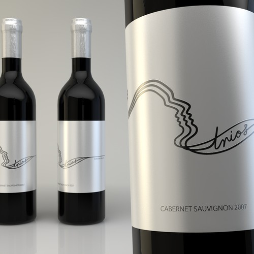 Design an innovative, cutting-edge WINE Label Design by adam|bar