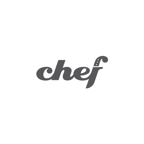 "CHEF": Food & Cooking Social Media Logo Design by atmeka
