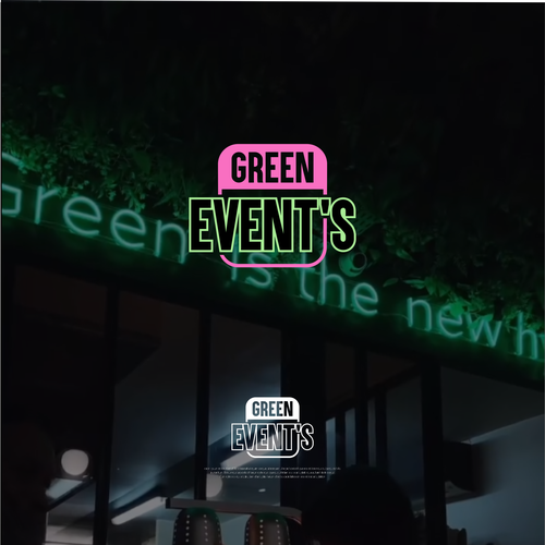 GREEN EVENT'S need his logo Diseño de • vantodes •