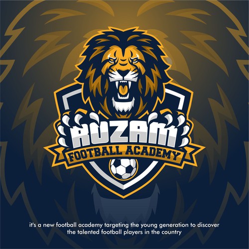 New football academy logo Design by Heyjuly