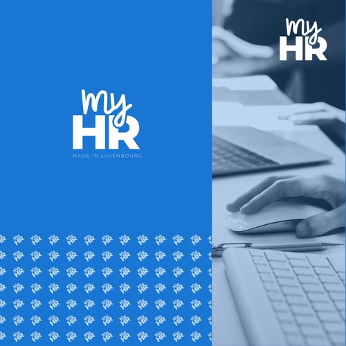 Create an awesome logo for myHR, the #1 HR Software in Luxembourg ! Design by M.I.Thomson