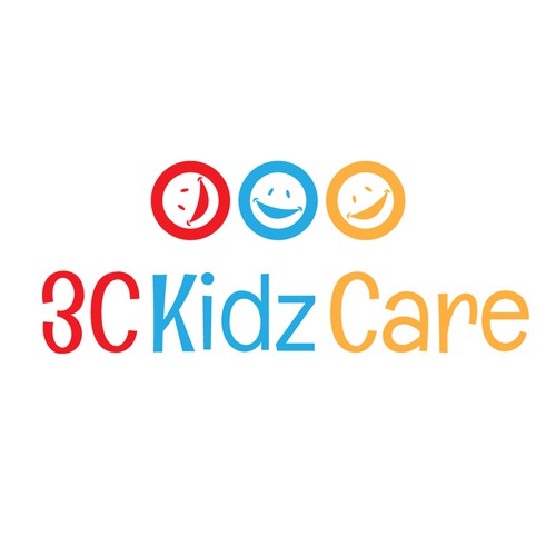 Create a modern yet bright, happy and fun logo for 3C Kidz Care Design by rossamaxa