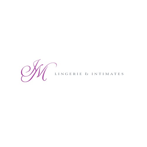 Create the next logo for jm lingerie and intimates Logo design