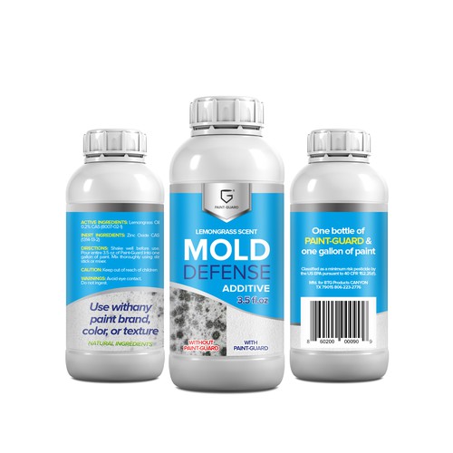 Paint Additive Label Redesigned for Store Shelves Design by creationMB