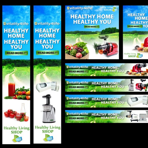 banner ad for Vitality 4 Life Design by Veacha Sen
