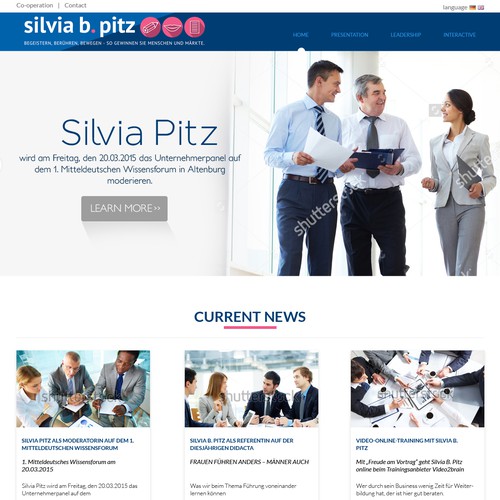 Web page design contest entry by Sai Design *