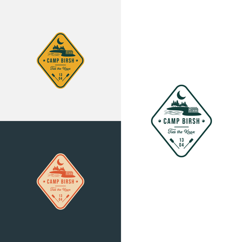 Design Our Camp-Themed Wedding Logo! Diseño de Arfian Huda