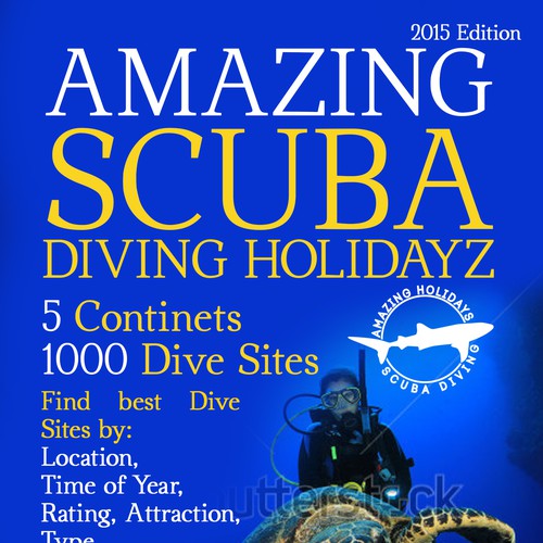 eMagazine/eBook (Scuba Diving Holidays) Cover Design デザイン by T.Primada