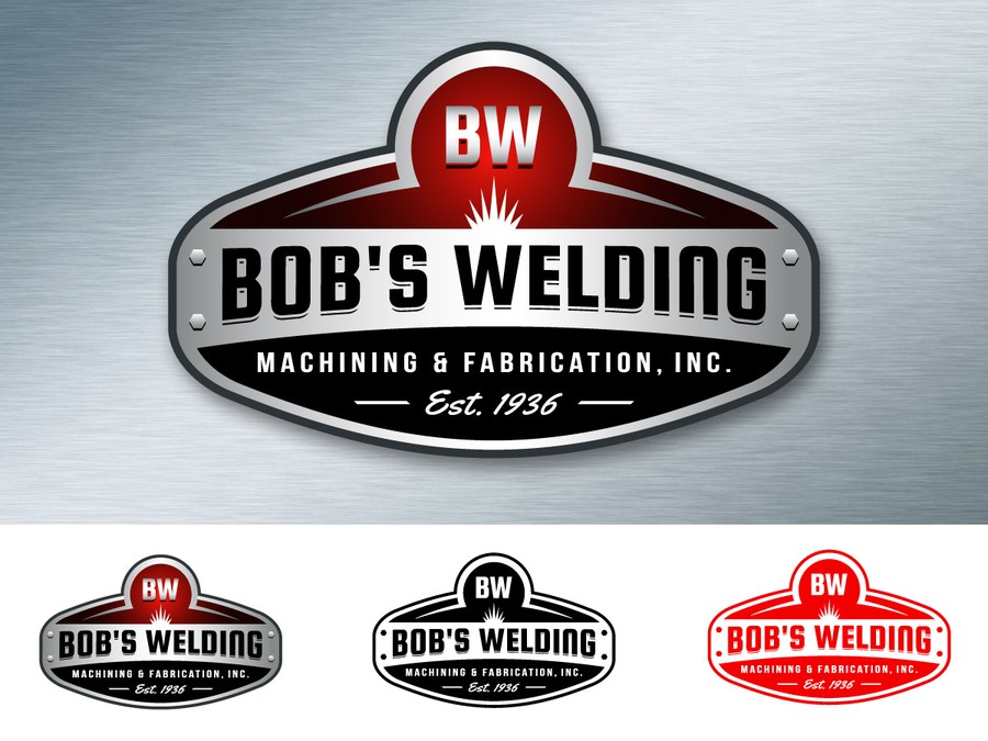 logo for Bob's Welding, Machining & Fabrication, Inc. Logo design contest