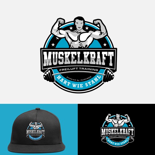 Design di Create a logo for cool outdoor Gym in the „golden age Bodybuilding times“ style. di teknique®
