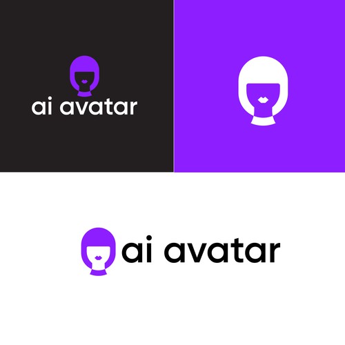AI AVATAR - Logo for the AI companions bringing happiness Design by ChioP