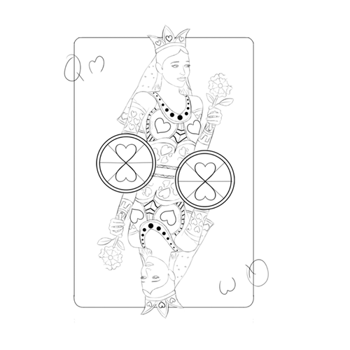 Original Artistic Poker Card Design Design by ⭐ilLuXioNist⭐