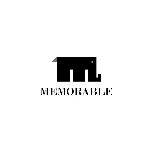 Design a memorable logo for a brand literally called 'Memorable' Design by nDmB