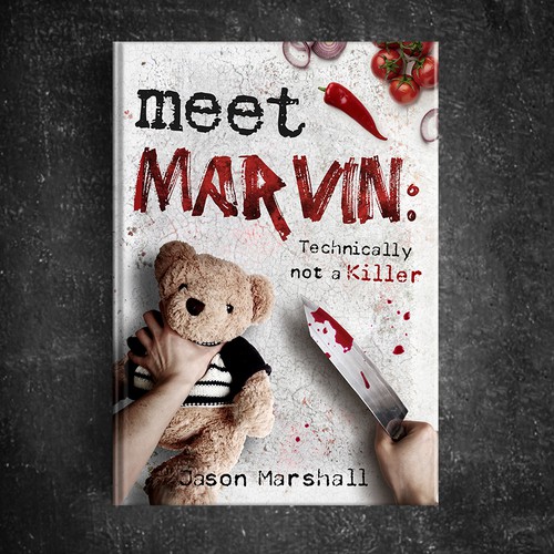 Serial Killer book cover! Design by art_AK