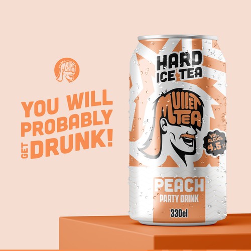 Hard Ice tea Can Design - Be Fun ! Design by Detsx Studio