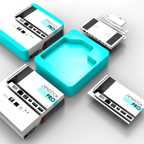 Zenboxx - Beautiful, Simple, Clean Packaging. $107k Kickstarter Success! Design by Creative Paul