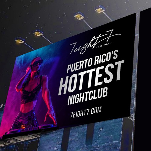 Billboard for a Nightclub and Gentlemen’s Club Diseño de Deep@rt